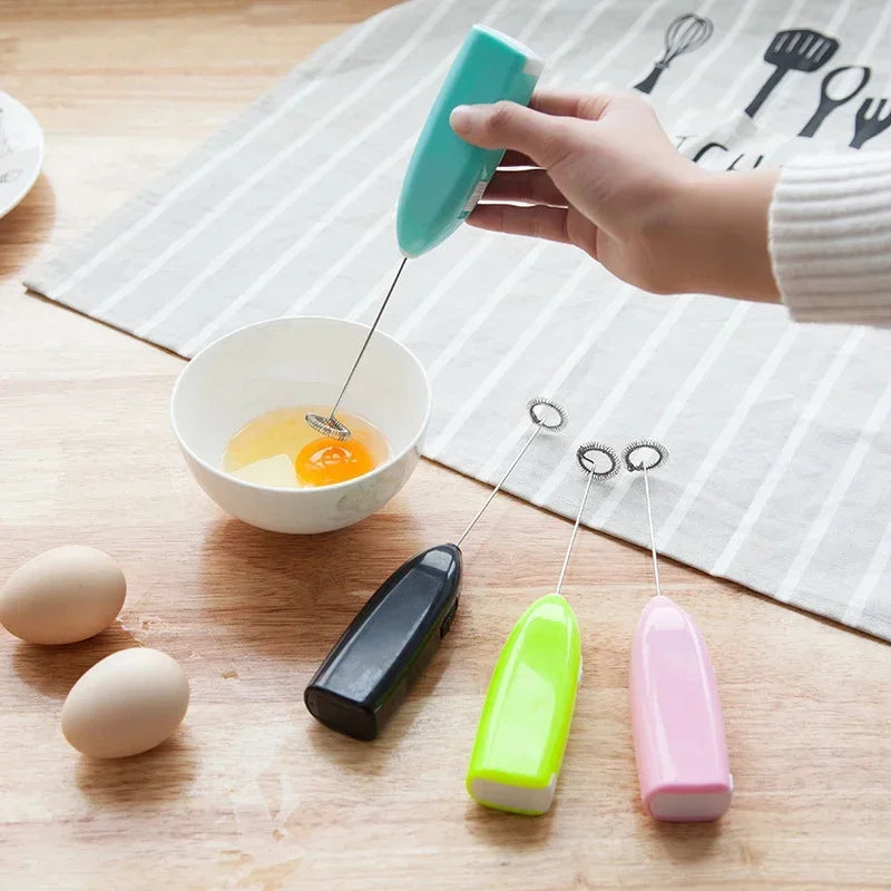 Electric Milk Frother – Coffee & Eggs