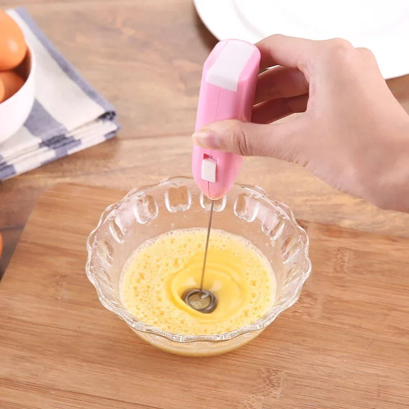 Electric Milk Frother – Coffee & Eggs