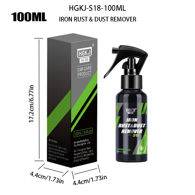 Car Wheel & Paint Rust Remover Spray