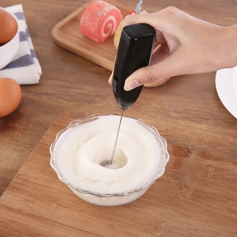 Electric Milk Frother – Coffee & Eggs