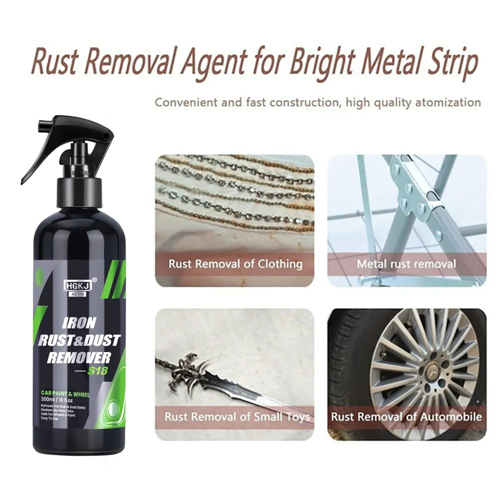 Car Wheel & Paint Rust Remover Spray
