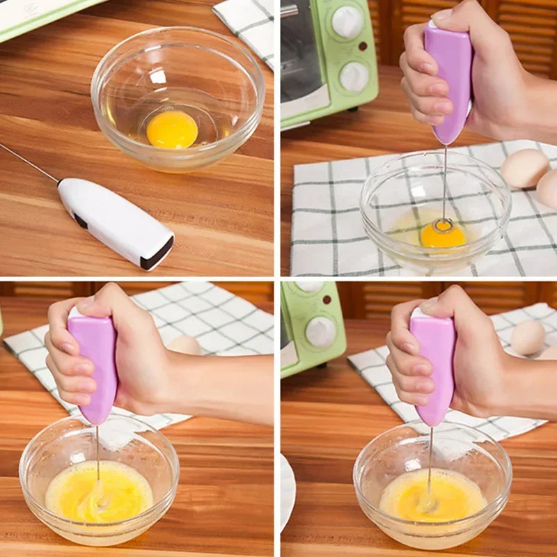 Electric Milk Frother – Coffee & Eggs