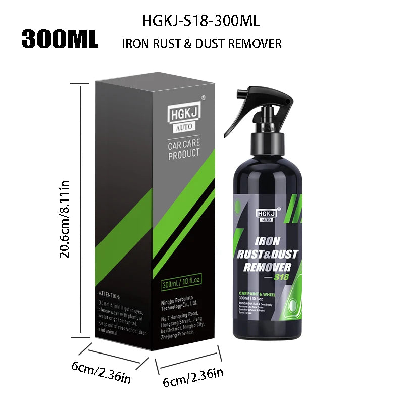 Car Wheel & Paint Rust Remover Spray