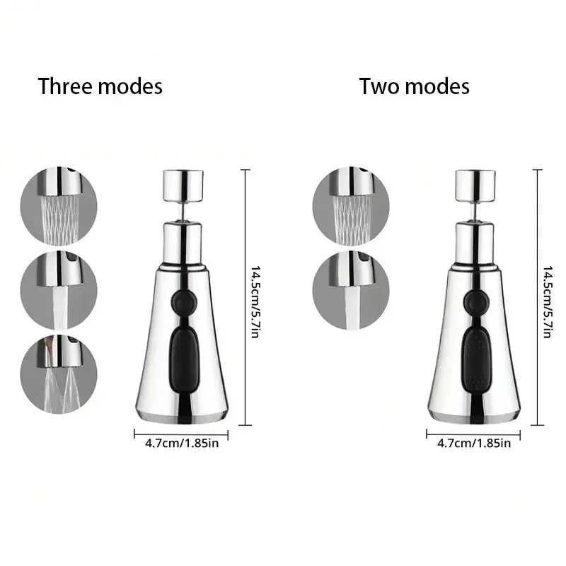 Faucet Extender – 3 Modes Water Saver